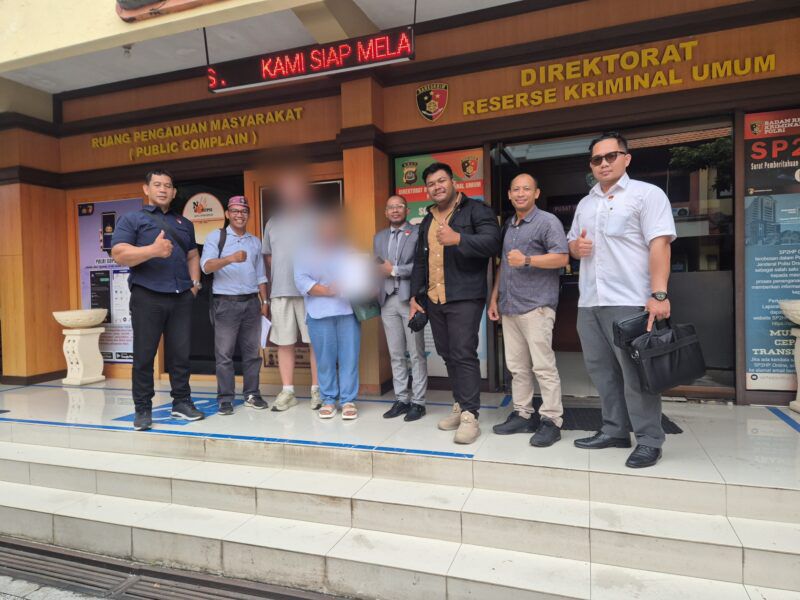 Kuasa Hukum Laporkan Oknum Kontraktor ke Ditreskrimum Polda Bali atas Dugaan Penipuan dan Penggelapan