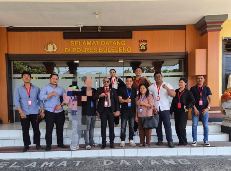 Law Firm James Richard &amp; Partners Dampingi Klien Hadiri Undangan Wawancara di Polres Buleleng
