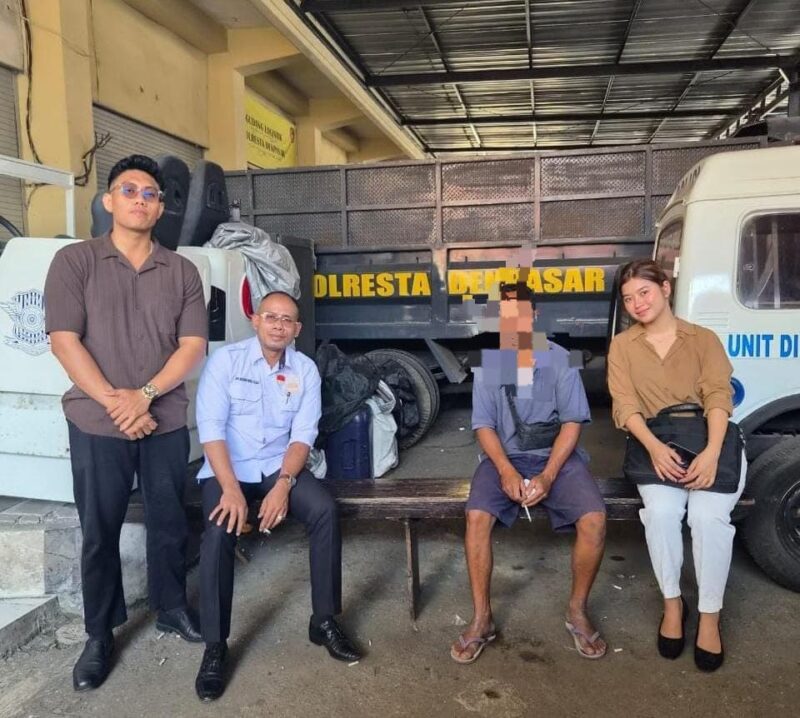 Kecelakaan Maut di Jalan Gatsu depan Mall Living World mengakibatkan seorang ibu meninggal dunia