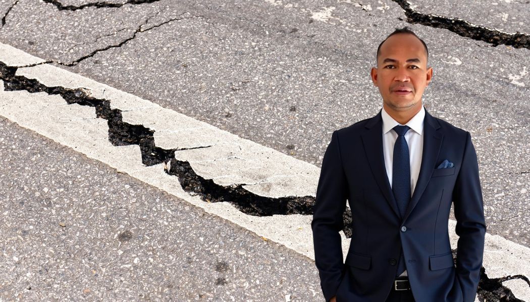 Jalan Rusak Sebabkan Korban Jatuh